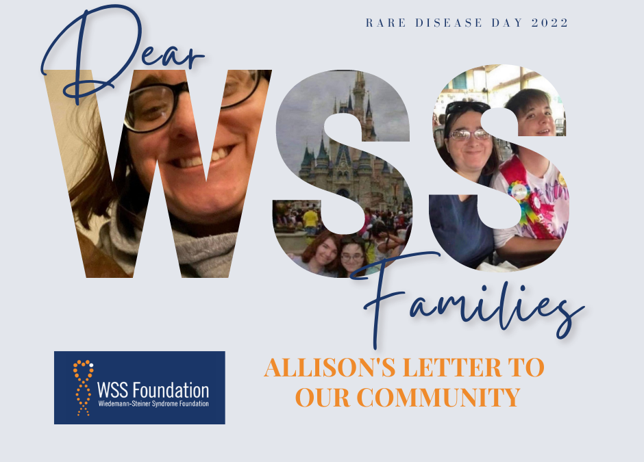 Allison’s Letter to the WSS Community